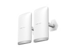 Ruijie-Reyee RG-EST350 V2 5GHz 15dBi Single-Band Dual-stream 802.11ac 5Km Outdoor Wireless Bridge, includes PoE Adapters